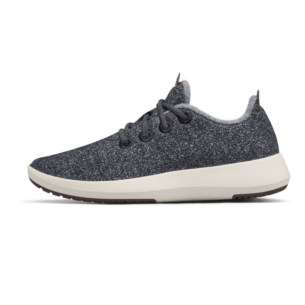 Allbirds Men\'s Sneakers Dark Grey - Wool Runner Mizzles - 79280DNBR